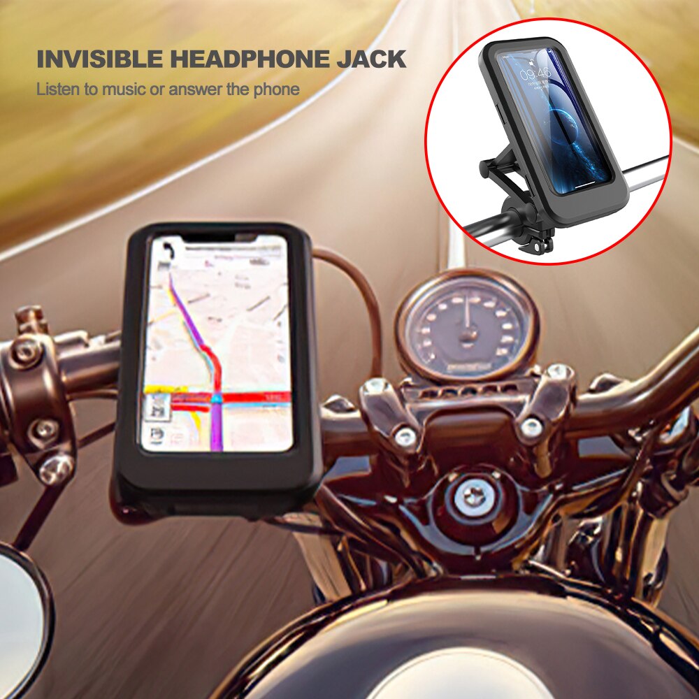Ryoku | Premium Waterproof Phone Holder for Motorcycles and Bikes